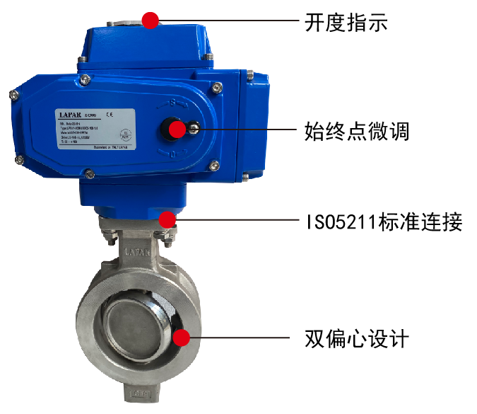 高性能电动蝶阀